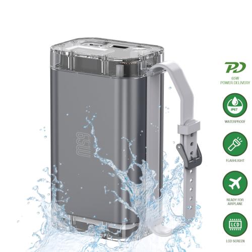 Artikelbild des Artikels “4Smarts Powerbank Lucid Air 26800mAh 65W grau “