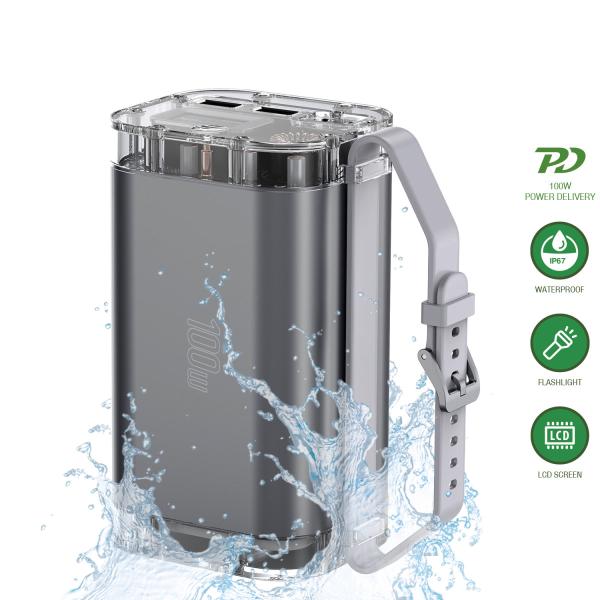 Artikelbild 1 des Artikels “4Smarts Powerbank Lucid Ultra 40000mAh 100W grau “