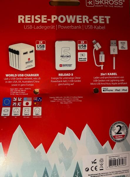 Artikelbild des Artikels “Das SKROSS World USB Charger Powerbank Set “