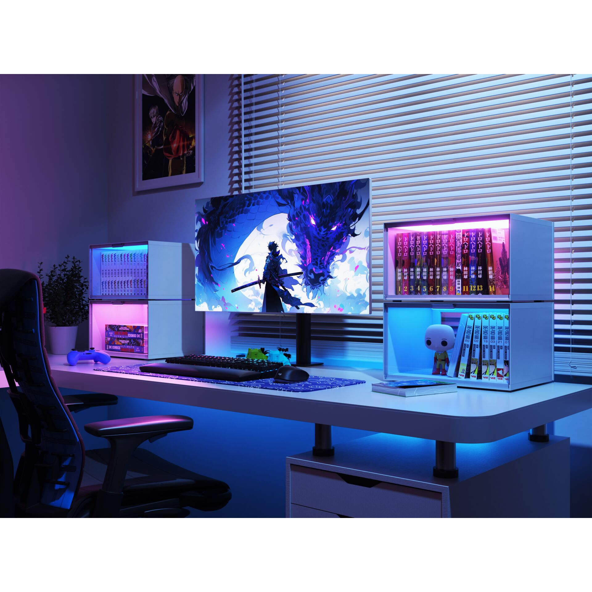 Artikelbild 1 des Artikels “Nanoleaf xFantaqi EXPO Smart LED Display Case Expansion Pack 4PK “