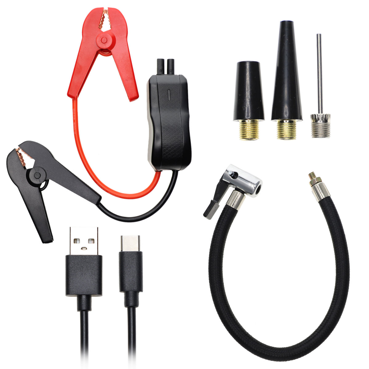 Artikelbild 10 des Artikels “4Smarts Jump Starter Powerbank PitStop+ 8800mAh mit Kompressor und Taschenlampe schwarz “