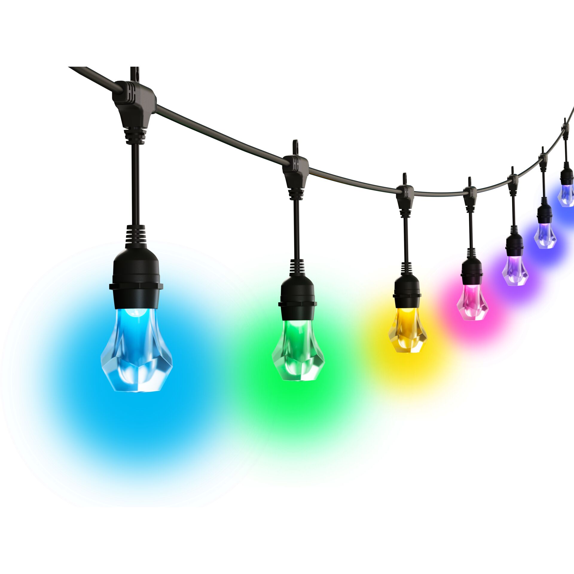 Artikelbild 3 des Artikels “Nanoleaf Essentials Matter Smart Outdoor String Light Starter 15m “