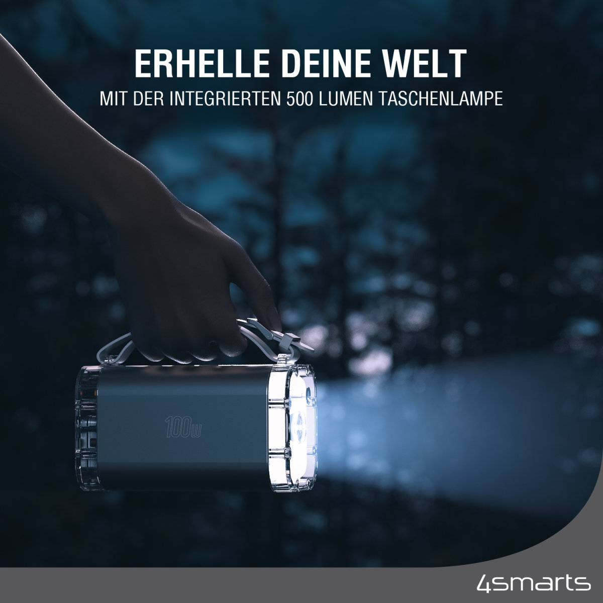 Artikelbild 4 des Artikels “4Smarts Powerbank Lucid Ultra 40000mAh 100W grau “