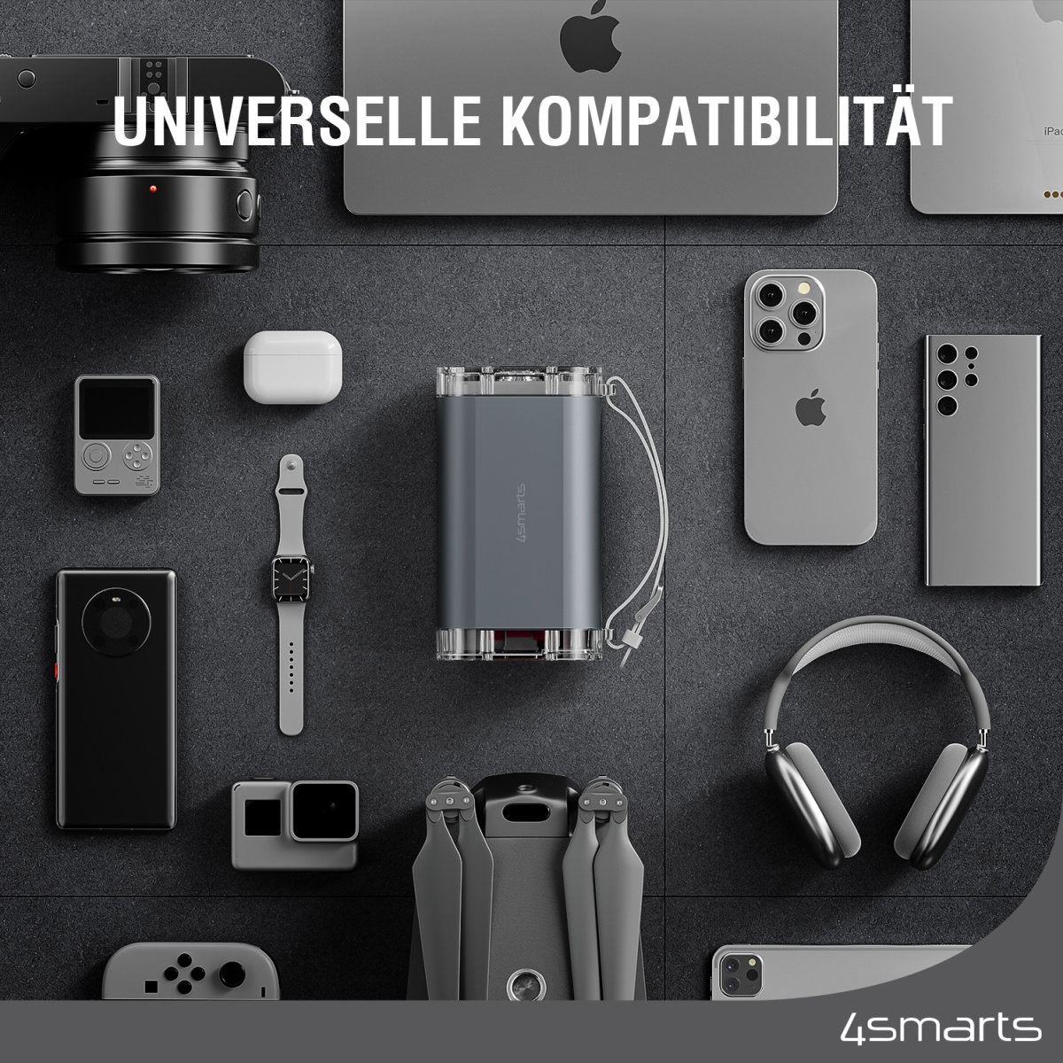 Artikelbild 7 des Artikels “4Smarts Powerbank Lucid Ultra 40000mAh 100W grau “